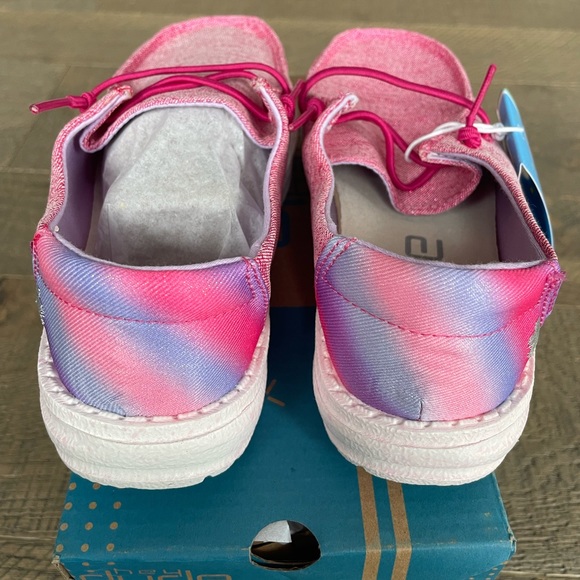 Hey Dude Shoes Hey Dude Wendy Youth Sparkle Pink Poshmark